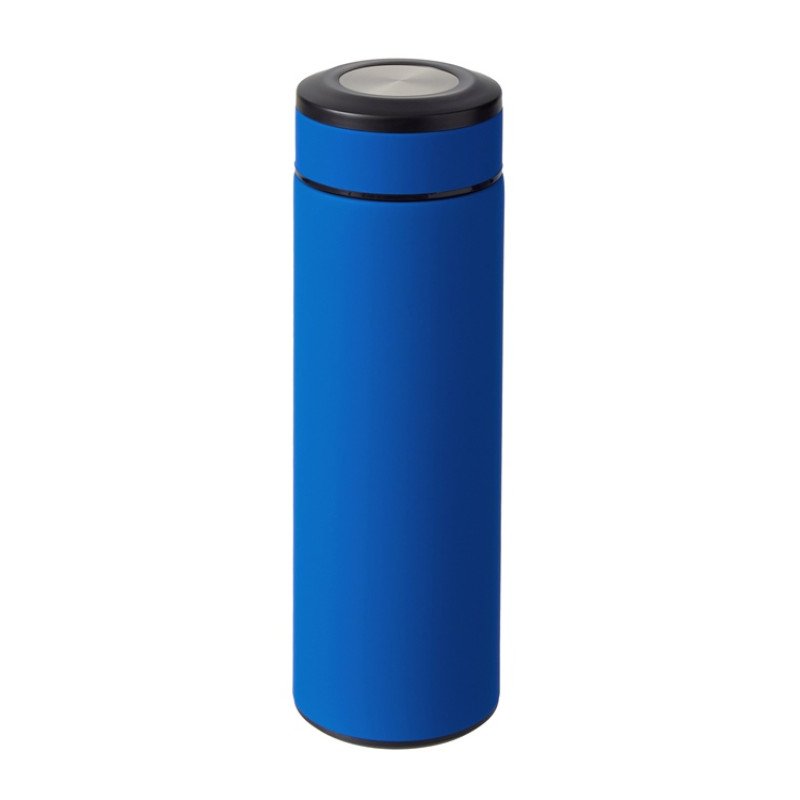 Вакуумный термос "Vacuum Flask C1", soft touch, 420мл, синий Вакуумный термос "Vacuum Flask C1", soft touch, 420мл, синий