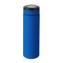 Вакуумный термос "Vacuum Flask C1", soft touch, 420мл, синий