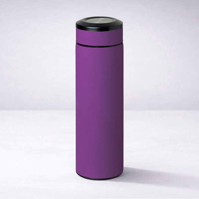 Вакуумный термос "Vacuum Flask C1", soft touch, 420мл, фиолетовый Вакуумный термос "Vacuum Flask C1", soft touch, 420мл, фиолетовый