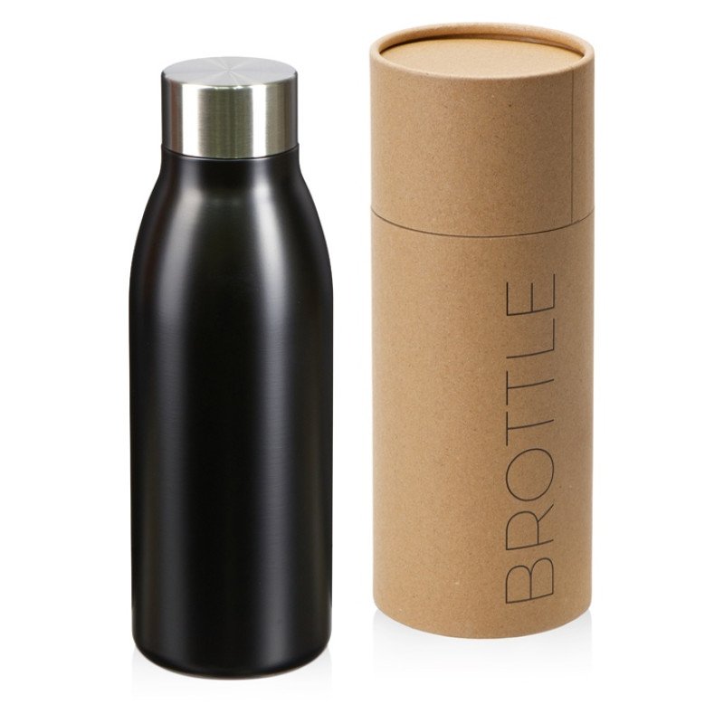 Вакуумная термобутылка "Brottle", черный