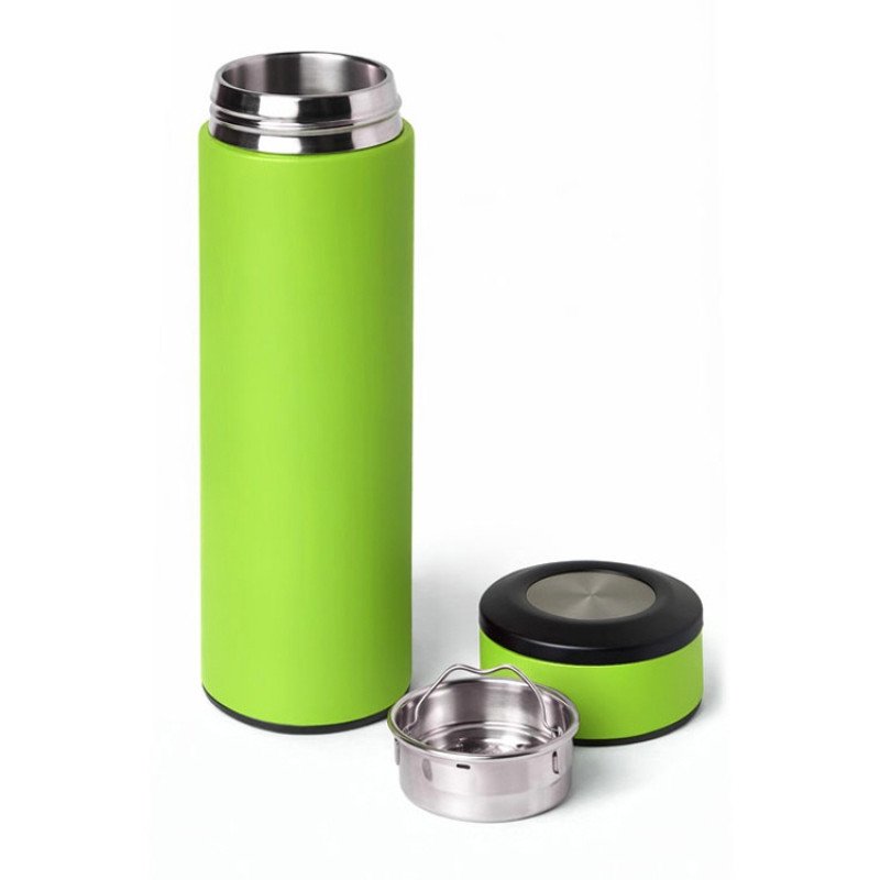 Вакуумный термос "Vacuum Flask C1", soft touch, 420мл, зеленое яблоко Вакуумный термос "Vacuum Flask C1", soft touch, 420мл, зеленое яблоко