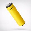 Вакуумный термос "Vacuum Flask C1", soft touch, 420мл, желтый