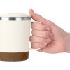 Стальная кружка с двойными стенками "Swipe", белый0,00