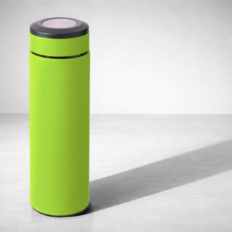Вакуумный термос "Vacuum Flask C1", soft touch, 420мл, зеленое яблоко Вакуумный термос "Vacuum Flask C1", soft touch, 420мл, зеленое яблоко