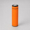 Вакуумный термос "Vacuum Flask C1", soft touch, 420мл, оранжевый