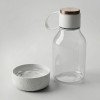Бутылка для воды 2-в-1 «Dog Bowl Bottle» со съемной миской для питомцев, 1500 мл, белый