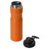 Бутылка для воды «Supply» Waterline, нерж сталь, 850 мл, оранжевый/черный Бутылка для воды «Supply» Waterline, нерж сталь, 850 мл, оранжевый/черный