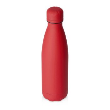 Вакуумная термобутылка "Vacuum bottle C1", soft touch, 500 мл, красный