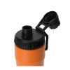 Бутылка для воды «Supply» Waterline, нерж сталь, 850 мл, оранжевый/черный Бутылка для воды «Supply» Waterline, нерж сталь, 850 мл, оранжевый/черный