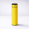 Вакуумный термос "Vacuum Flask C1", soft touch, 420мл, желтый