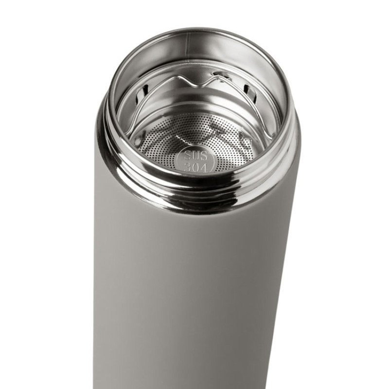 Вакуумный термос "Vacuum Flask C1", soft touch, 420мл, серый Вакуумный термос "Vacuum Flask C1", soft touch, 420мл, серый