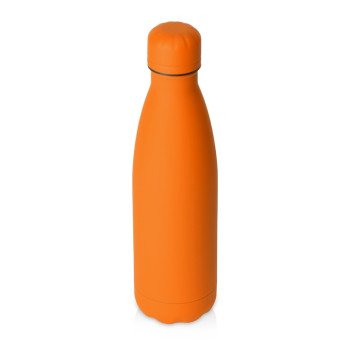 Вакуумная термобутылка "Vacuum bottle C1", soft touch, 500 мл, оранжевый