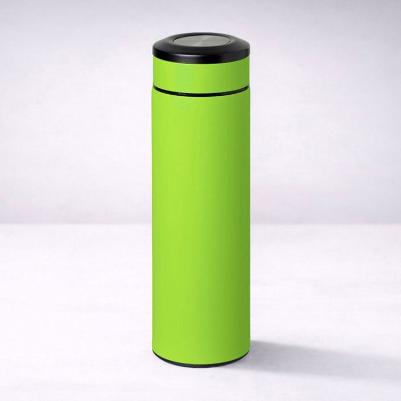 Вакуумный термос "Vacuum Flask C1", soft touch, 420мл, зеленое яблоко Вакуумный термос "Vacuum Flask C1", soft touch, 420мл, зеленое яблоко