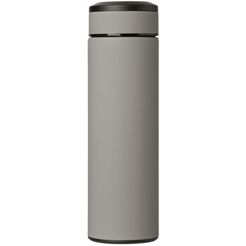 Вакуумный термос "Vacuum Flask C1", soft touch, 420мл, серый Вакуумный термос "Vacuum Flask C1", soft touch, 420мл, серый
