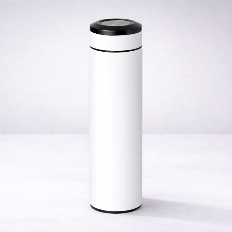 Вакуумный термос "Vacuum Flask C1", soft touch, 420мл, белый Вакуумный термос "Vacuum Flask C1", soft touch, 420мл, белый
