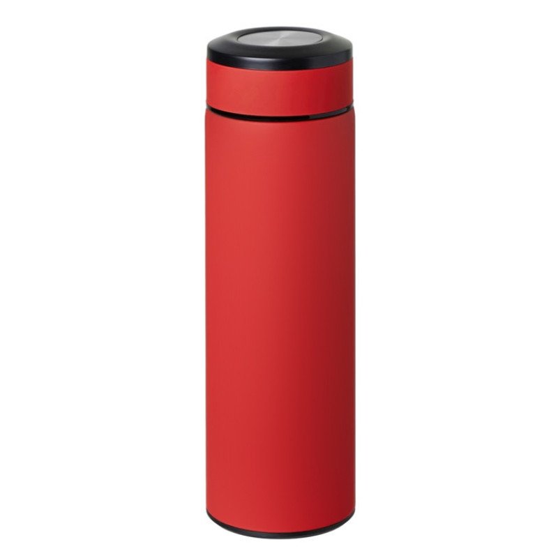 Вакуумный термос "Vacuum Flask C1", soft touch, 420мл, красный Вакуумный термос "Vacuum Flask C1", soft touch, 420мл, красный
