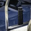 Стальная бутылка для воды с держателем "Athletica", черный