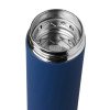 Вакуумный термос "Vacuum Flask C1", soft touch, 420мл, темно-синий Вакуумный термос "Vacuum Flask C1", soft touch, 420мл, темно-синий