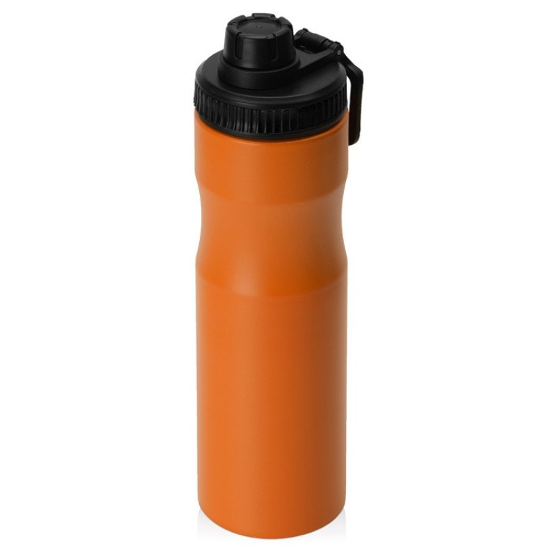Бутылка для воды «Supply» Waterline, нерж сталь, 850 мл, оранжевый/черный Бутылка для воды «Supply» Waterline, нерж сталь, 850 мл, оранжевый/черный
