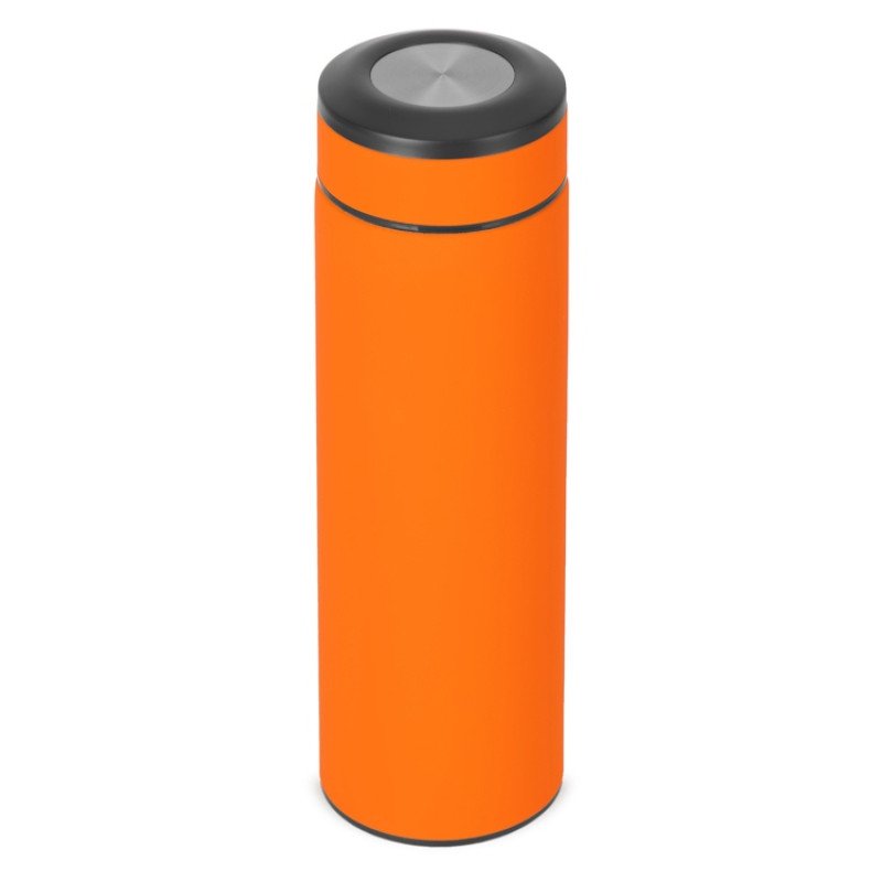 Вакуумный термос "Vacuum Flask C1", soft touch, 420мл, оранжевый Вакуумный термос "Vacuum Flask C1", soft touch, 420мл, оранжевый