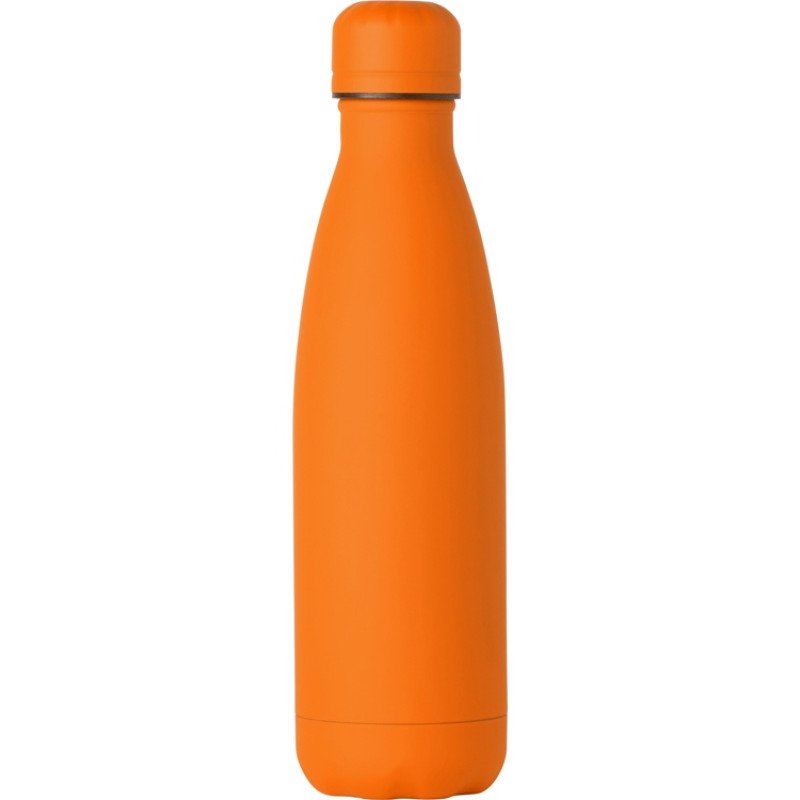 Вакуумная термобутылка "Vacuum bottle C1", soft touch, 500 мл, оранжевый