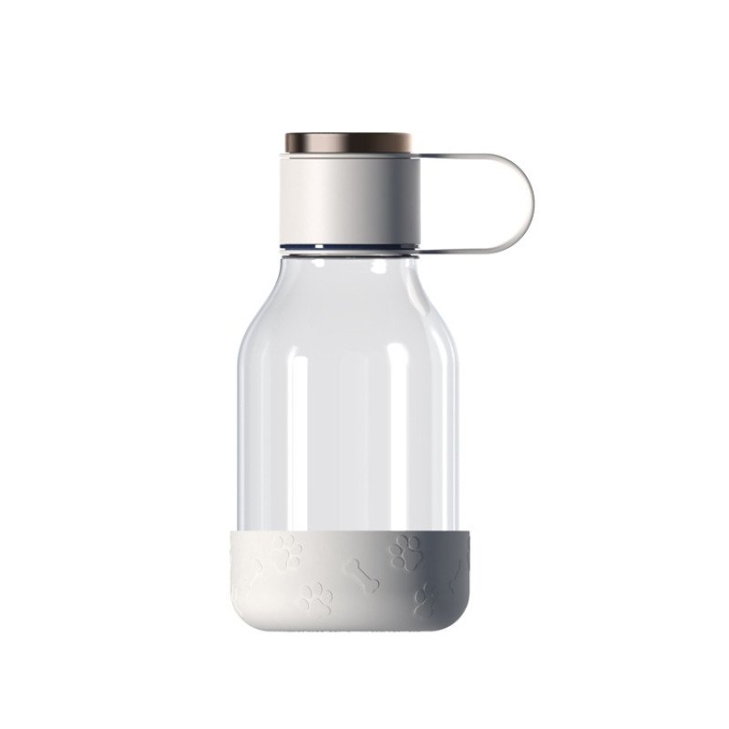 Бутылка для воды 2-в-1 «Dog Bowl Bottle» со съемной миской для питомцев, 1500 мл, белый