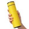 Вакуумный термос "Vacuum Flask C1", soft touch, 420мл, желтый