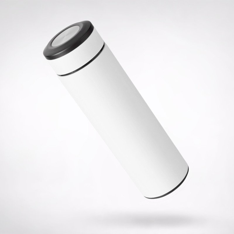 Вакуумный термос "Vacuum Flask C1", soft touch, 420мл, белый Вакуумный термос "Vacuum Flask C1", soft touch, 420мл, белый