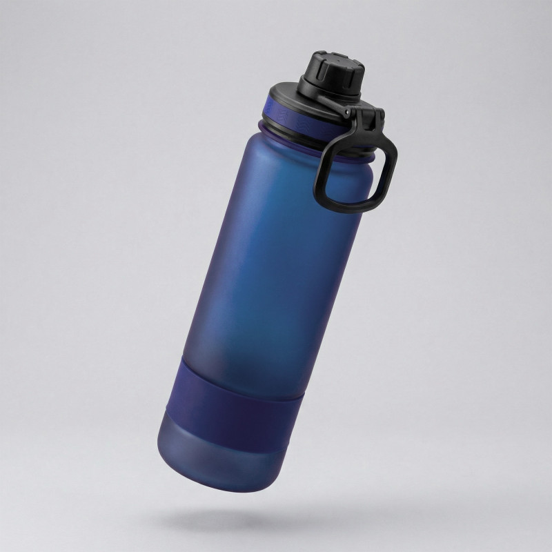 Бутылка «Misty» с ручкой, 850 мл, темно-синий Бутылка «Misty» с ручкой, 850 мл, темно-синий