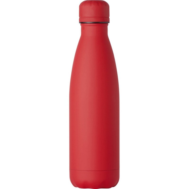Вакуумная термобутылка "Vacuum bottle C1", soft touch, 500 мл, красный