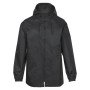 Дождевик «Parka» унисекс, черный