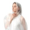 Накидка (пончо) «Hawaii» c чехлом унисекс, белый