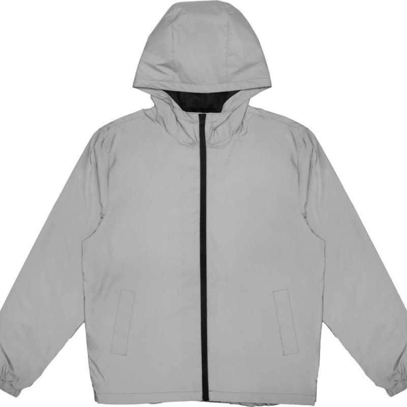 Ветровка светоотражающая 2XL, серебристый Ветровка светоотражающая 2XL, серебристый