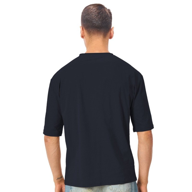 Футболка оверсайз «Liyon» унисекс, темно-синий