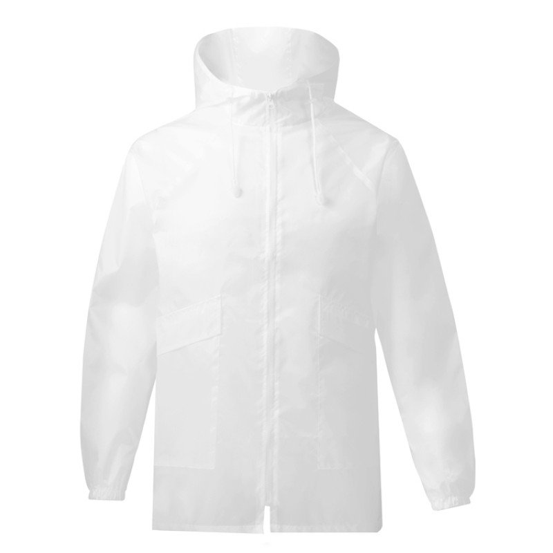 Дождевик «Parka» унисекс, белый
