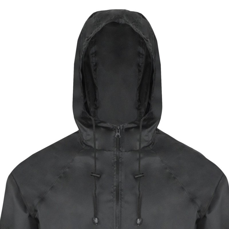 Дождевик «Parka» унисекс, черный
