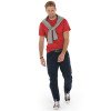 Футболка "Super club" мужская, красный