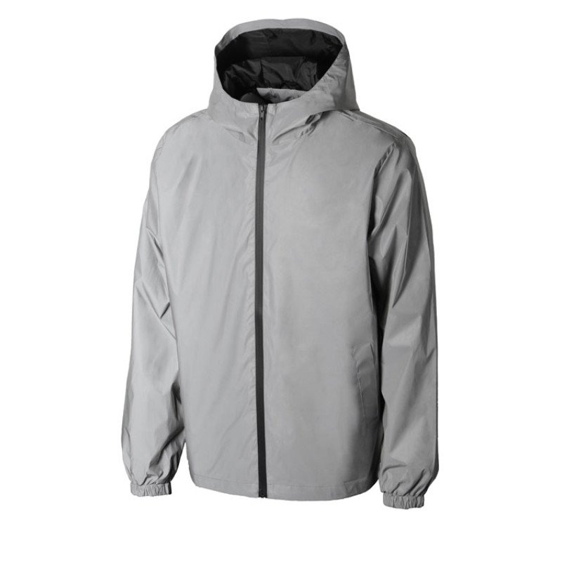 Ветровка светоотражающая 2XL, серебристый Ветровка светоотражающая 2XL, серебристый