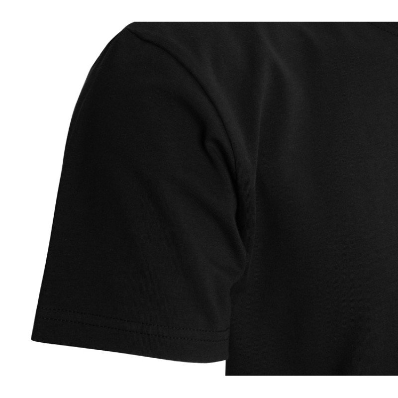 Футболка HD Fit короткий рукав с эластаном, мужская, чёрный Футболка HD Fit короткий рукав с эластаном, мужская, чёрный