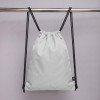 Рюкзак-мешок Reviver из нетканого переработанного материала RPET, белый