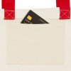 Сумка для шоппинга Cotton из переработанного хлопка 280 г, красный