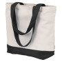 Сумка для шоппинга Cotton из переработанного хлопка 280 г, черный
