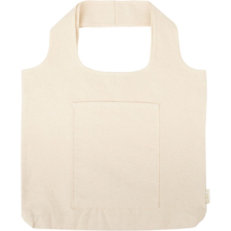 Сумка-шоппер Vest из хлопка 340 г/м2, натуральный