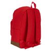 Рюкзак Shammy с эко-замшей для ноутбука 15", красный