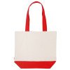 Сумка для шоппинга Cotton из переработанного хлопка 280 г, красный