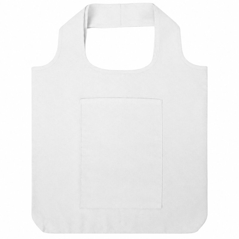 Сумка-шоппер Vest из хлопка 340 г/м2, белый
