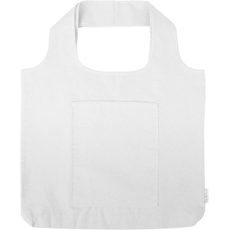 Сумка-шоппер Vest из хлопка 340 г/м2, белый