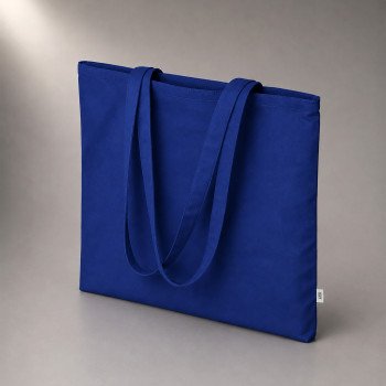 Сумка «Кэррими 180» из хлопка, 180 г/м2, синий
