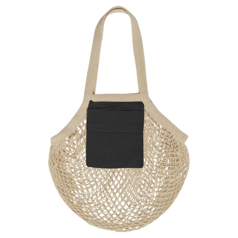 Сетка для шопинга Mesh, натуральный/черный Сетка для шопинга Mesh, натуральный/черный