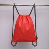 Рюкзак-мешок Reviver из нетканого переработанного материала RPET, красный Рюкзак-мешок Reviver из нетканого переработанного материала RPET, красный